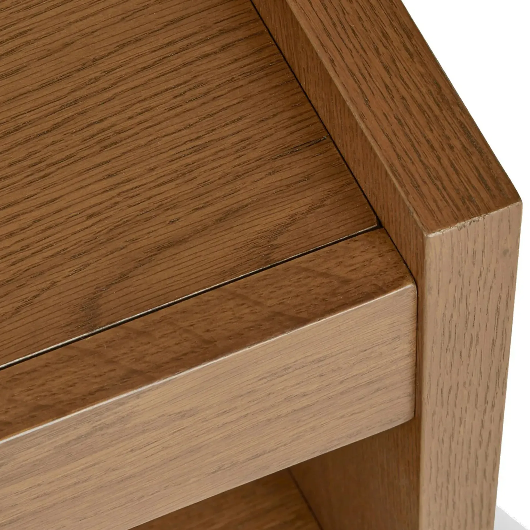 Cassie 56" Bench - Smoked Oak and Taupe Chenille