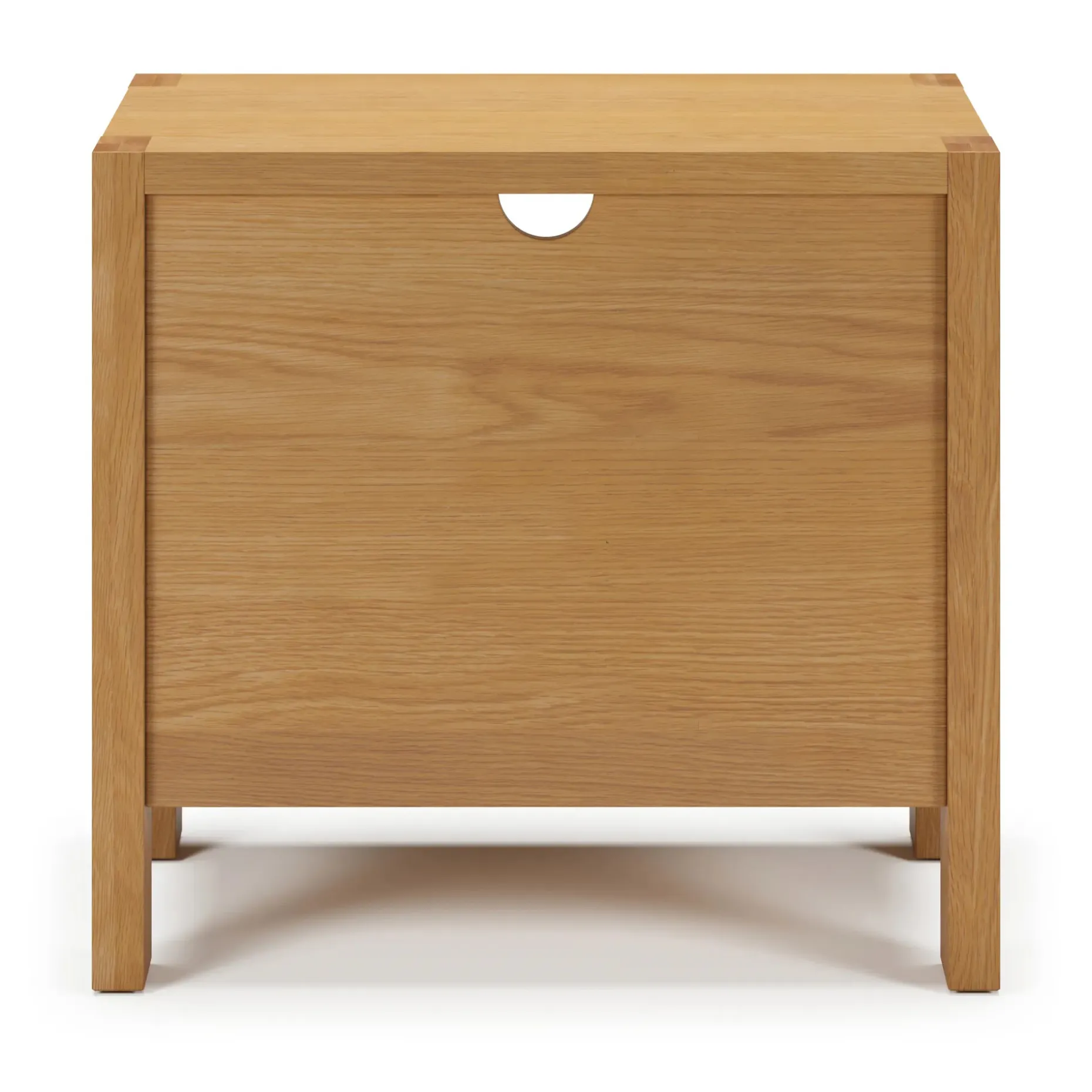 Cassie 2-Drawer Nightstand - Natural Oak