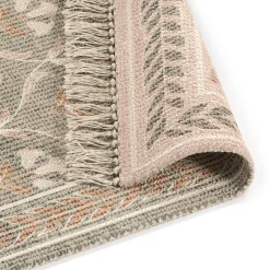 Cecile 9 x 12 Reversible Rug - Olive Green and Earthy Beige