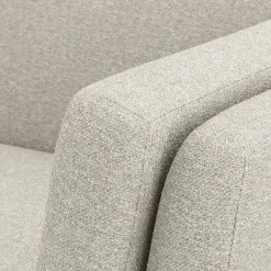 Ceni 61" Loveseat - Chalk Gray