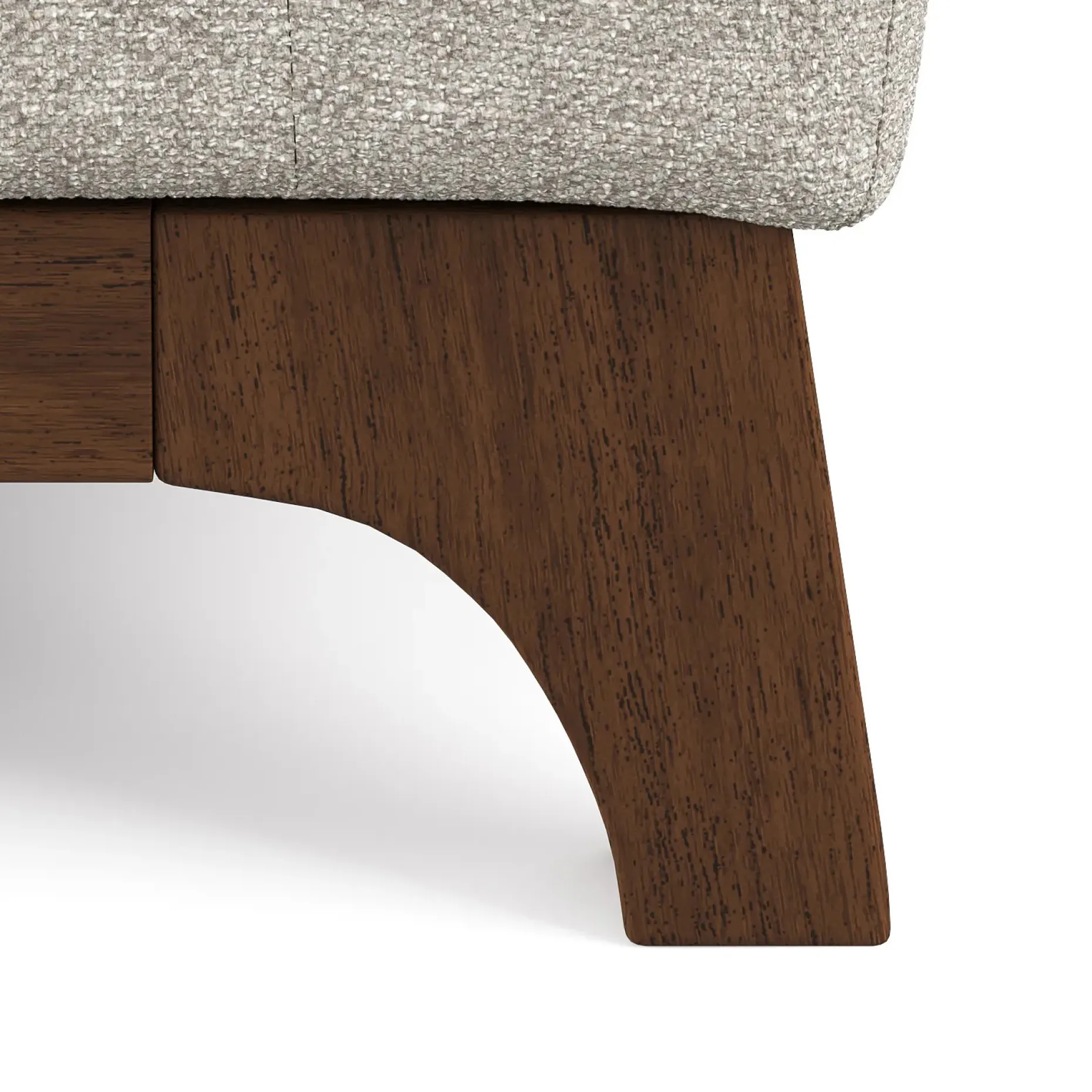 Ceni 61" Loveseat - Chalk Gray