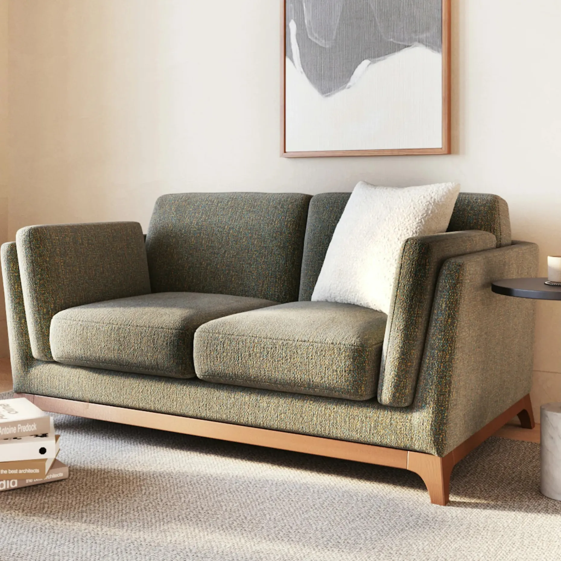 Ceni 61" Loveseat - Hemlock Green