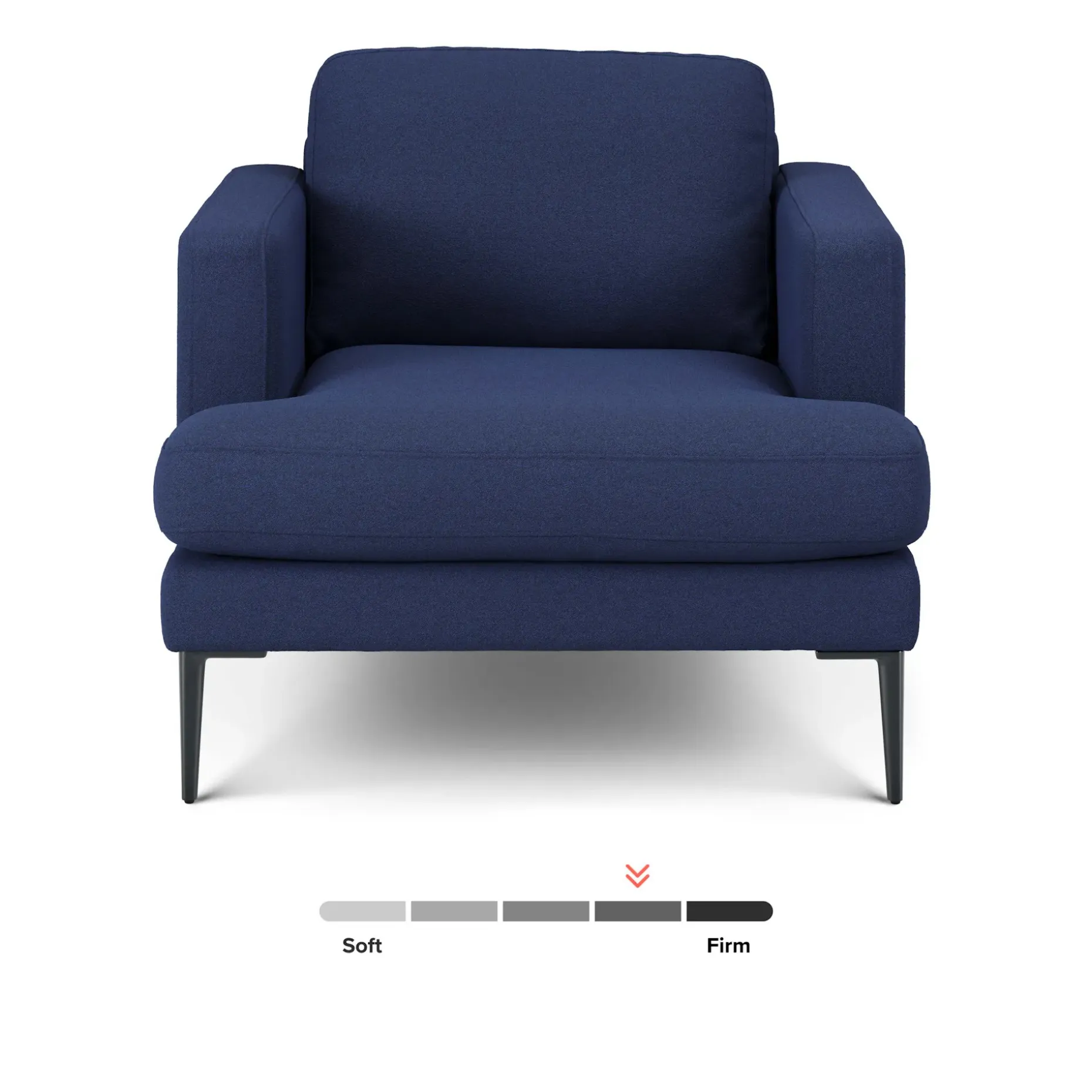Cillian 36.5" Lounge Chair - Ratine Navy