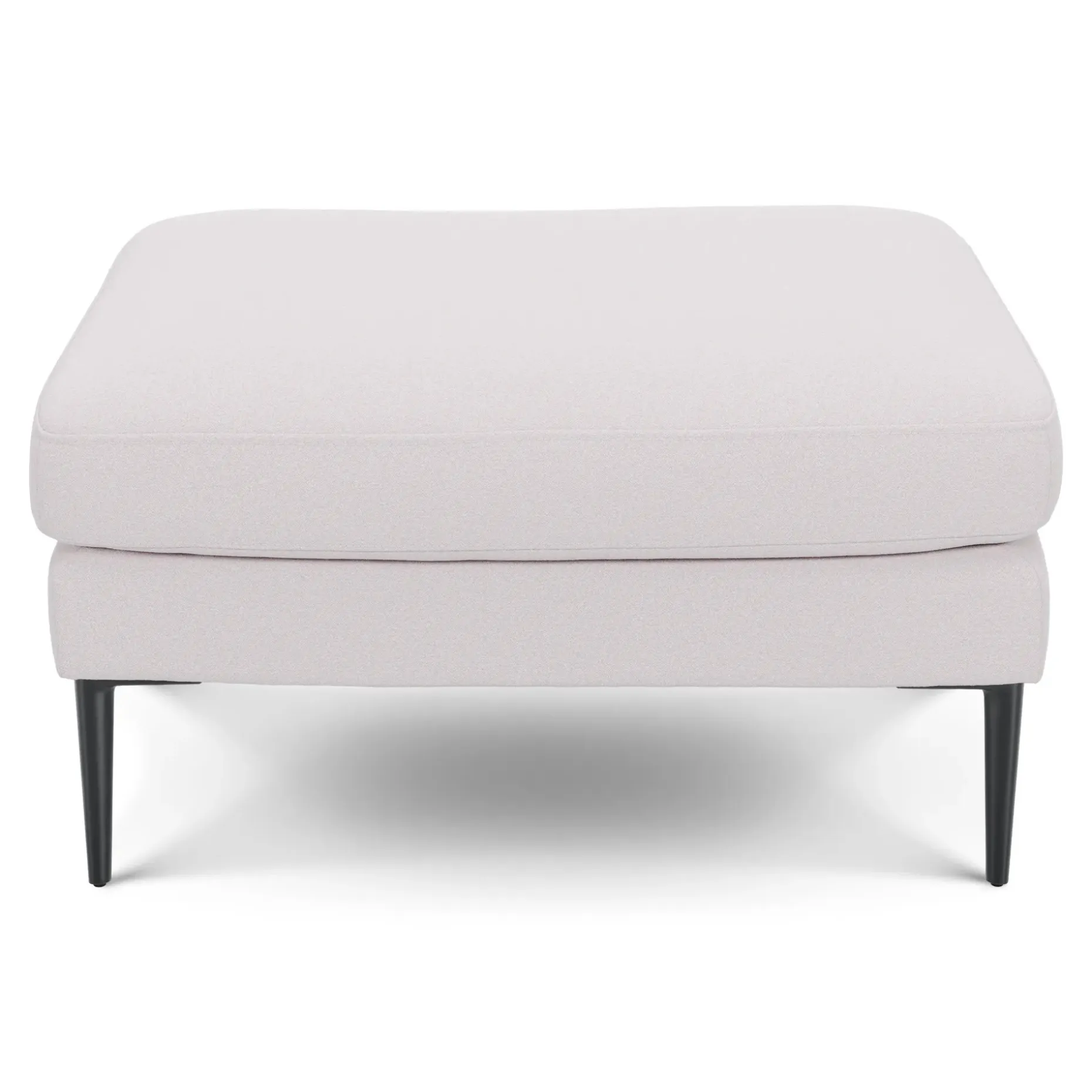 Cillian 33" Ottoman - Ratine Ivory