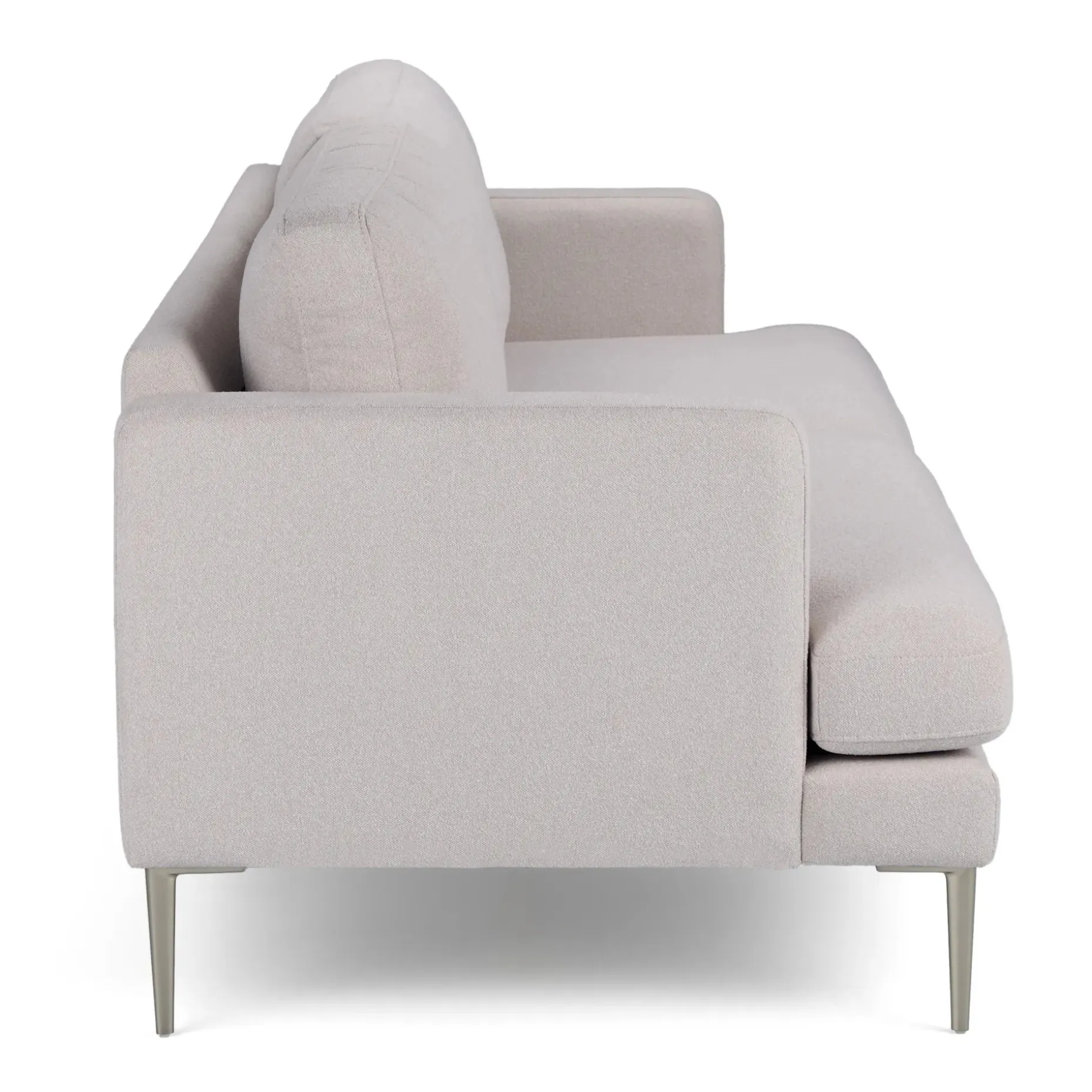 Cillian 87" Sofa - Ratine Ivory
