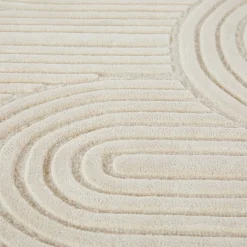 Clem 8 x 10 Wool Rug - Arch Cream