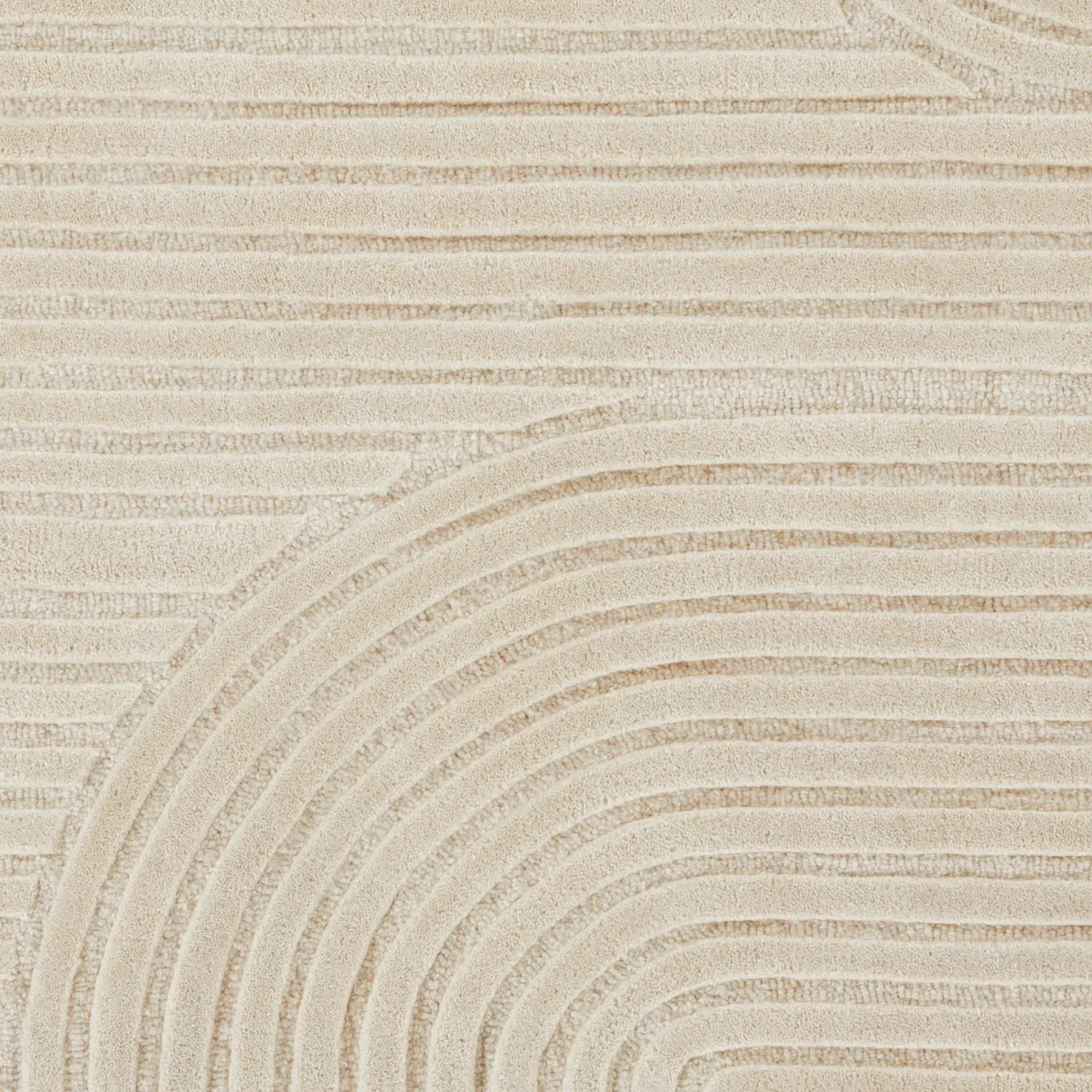 Clem 9 x 12 Wool Rug - Arch Cream