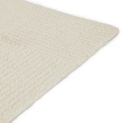 Clyde 9 x 12 Wool Rug - Textured Ivory