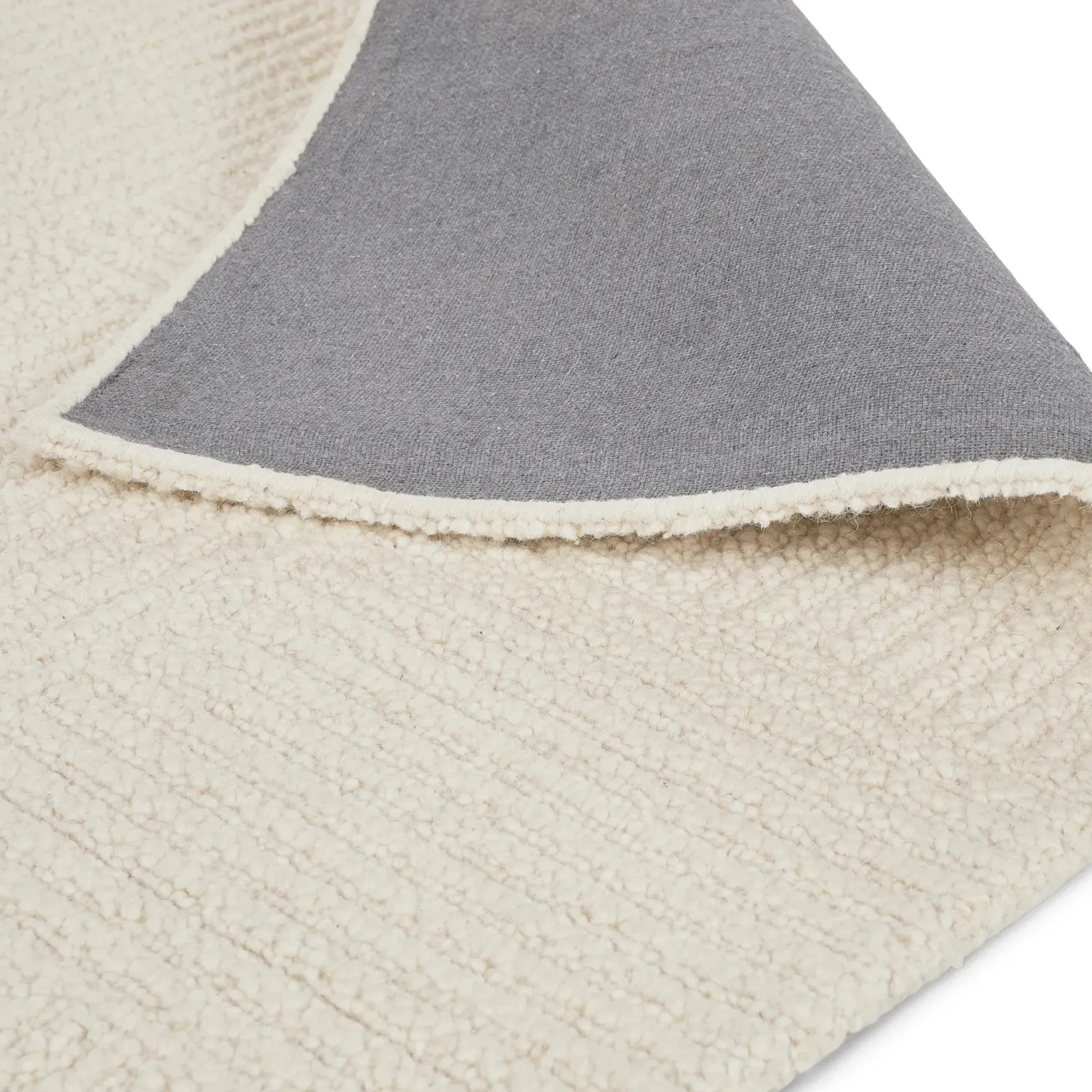 Clyde 9 x 12 Wool Rug - Textured Ivory