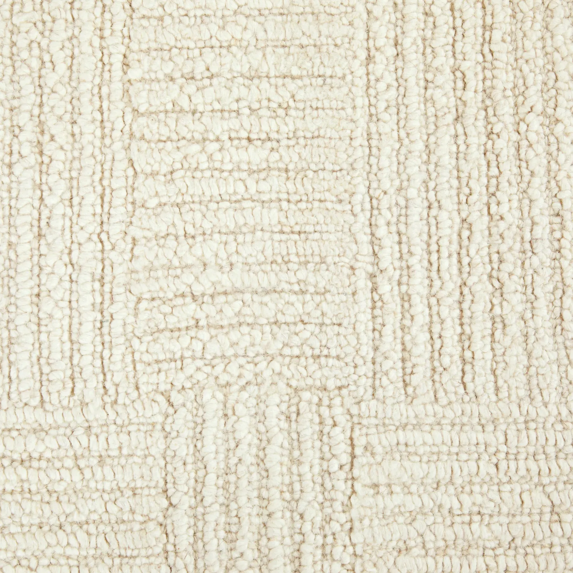 Clyde 5 x 8 Wool Rug - Textured Ivory