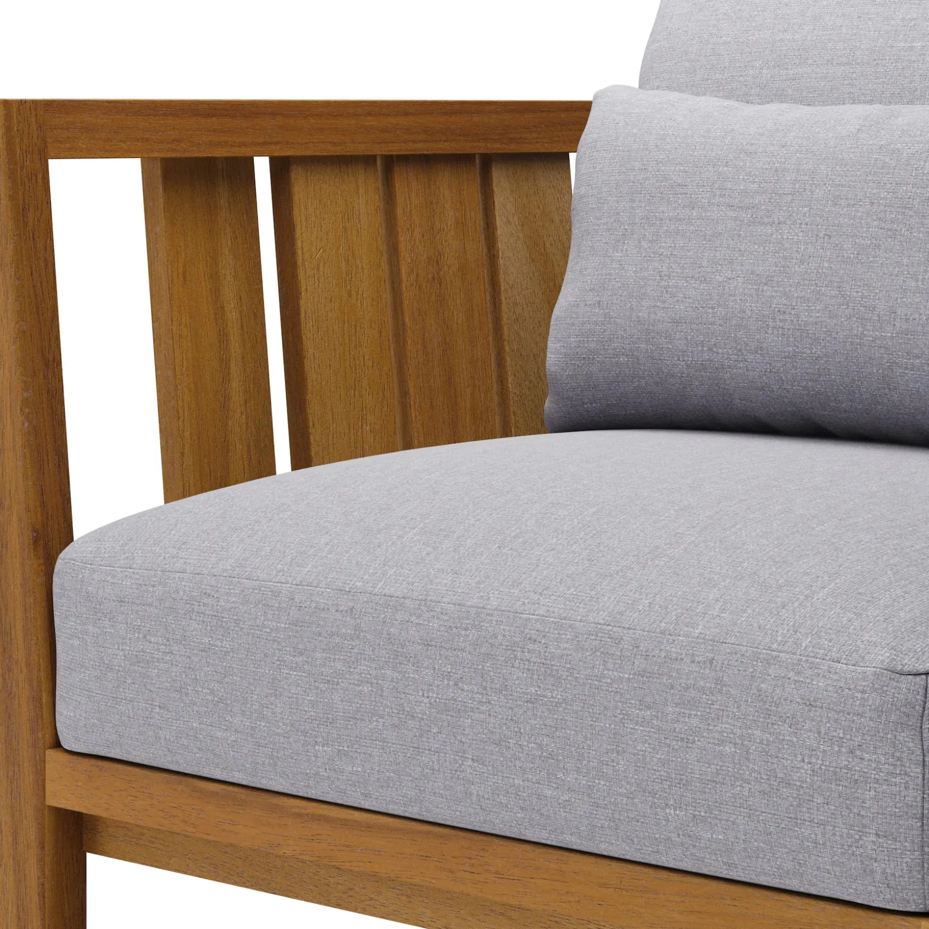 Cove 102.75" Outdoor Modular Sectional - Basket Gray