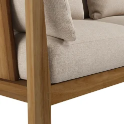 Cove 102.75" Outdoor Modular Sofa - Basket Beige
