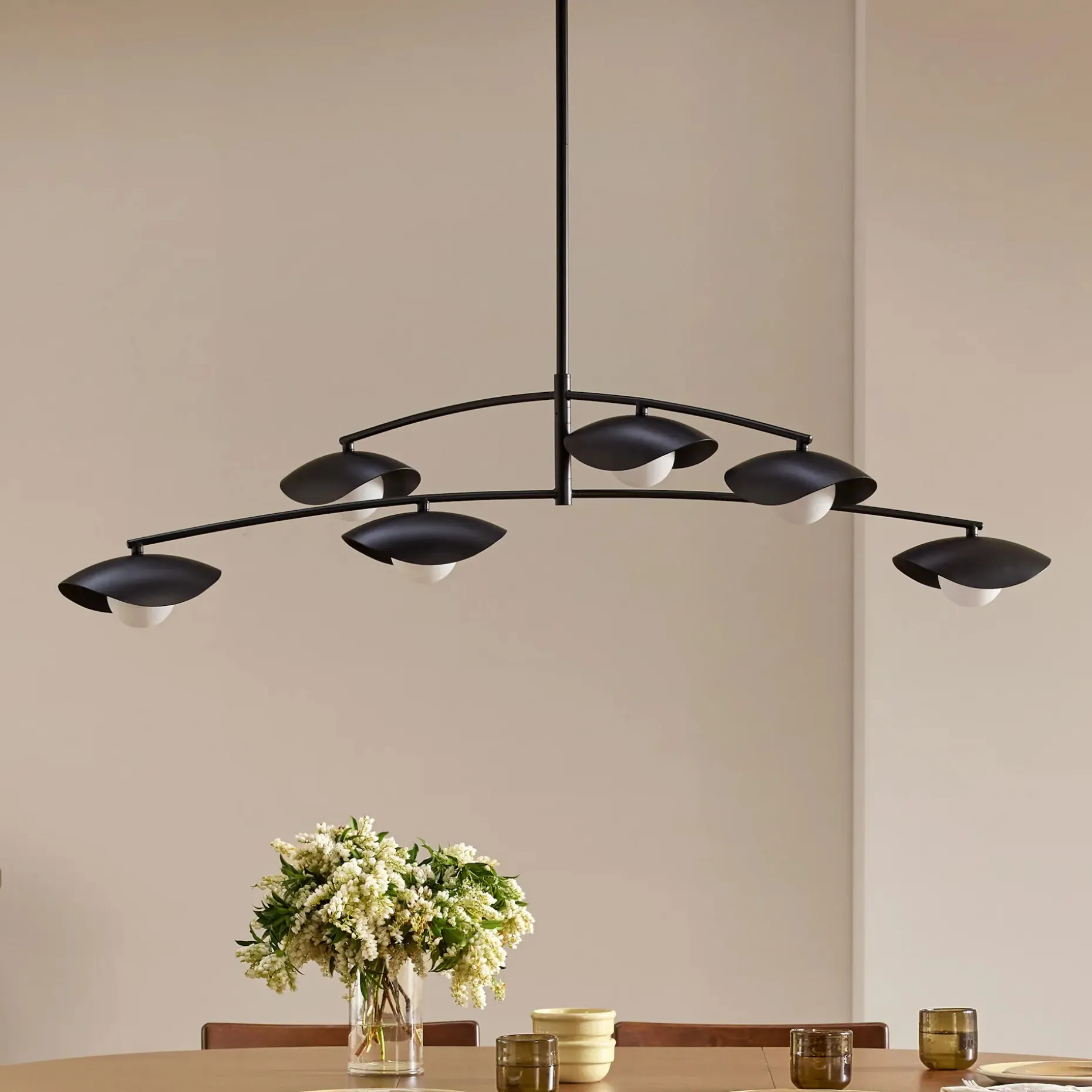 Coy Chandelier - Black