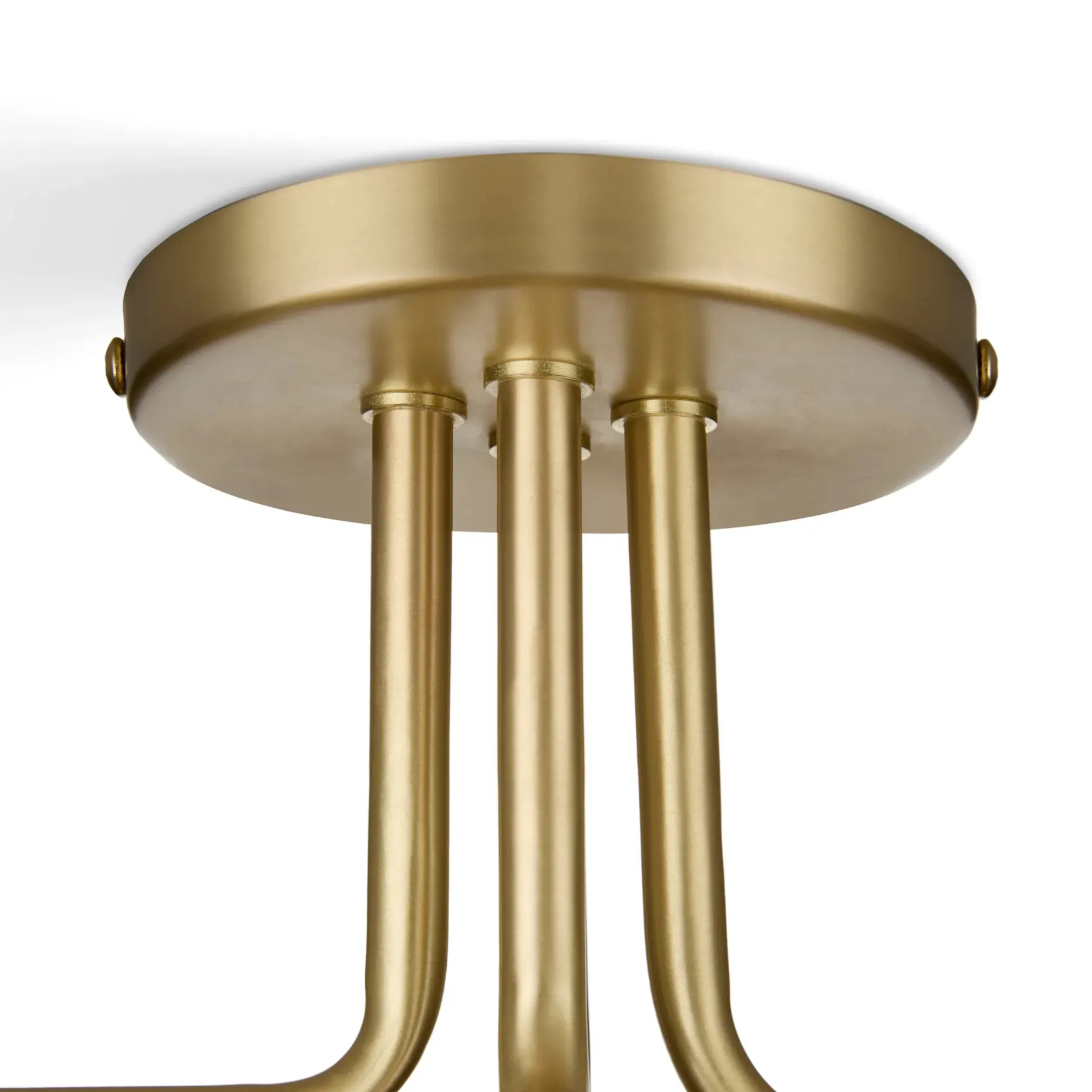 Coy Flushmount Ceiling Light - Brass