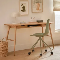 Culla 55" Desk - Walnut