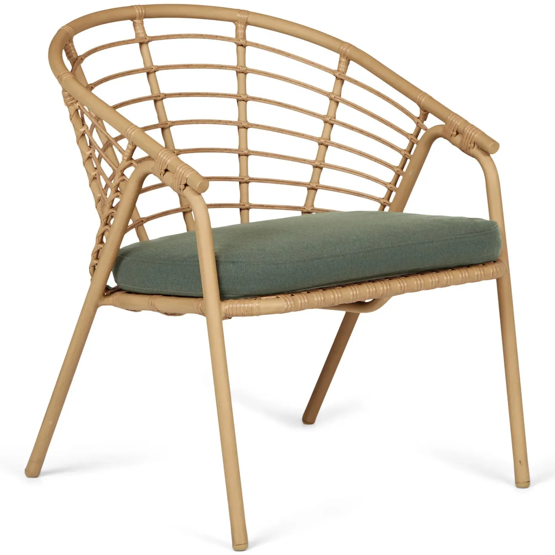 Dalarna 25" Outdoor Lounge Chair Set - Dravite Green