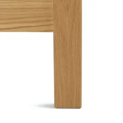 Dalsa King Bed - Natural Oak