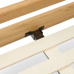 Dalsa King Bed - Natural Oak