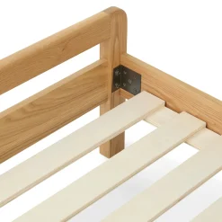 Dalsa King Bed - Natural Oak