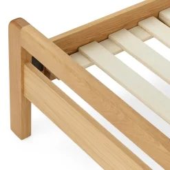 Dalsa Queen Bed - Natural Oak