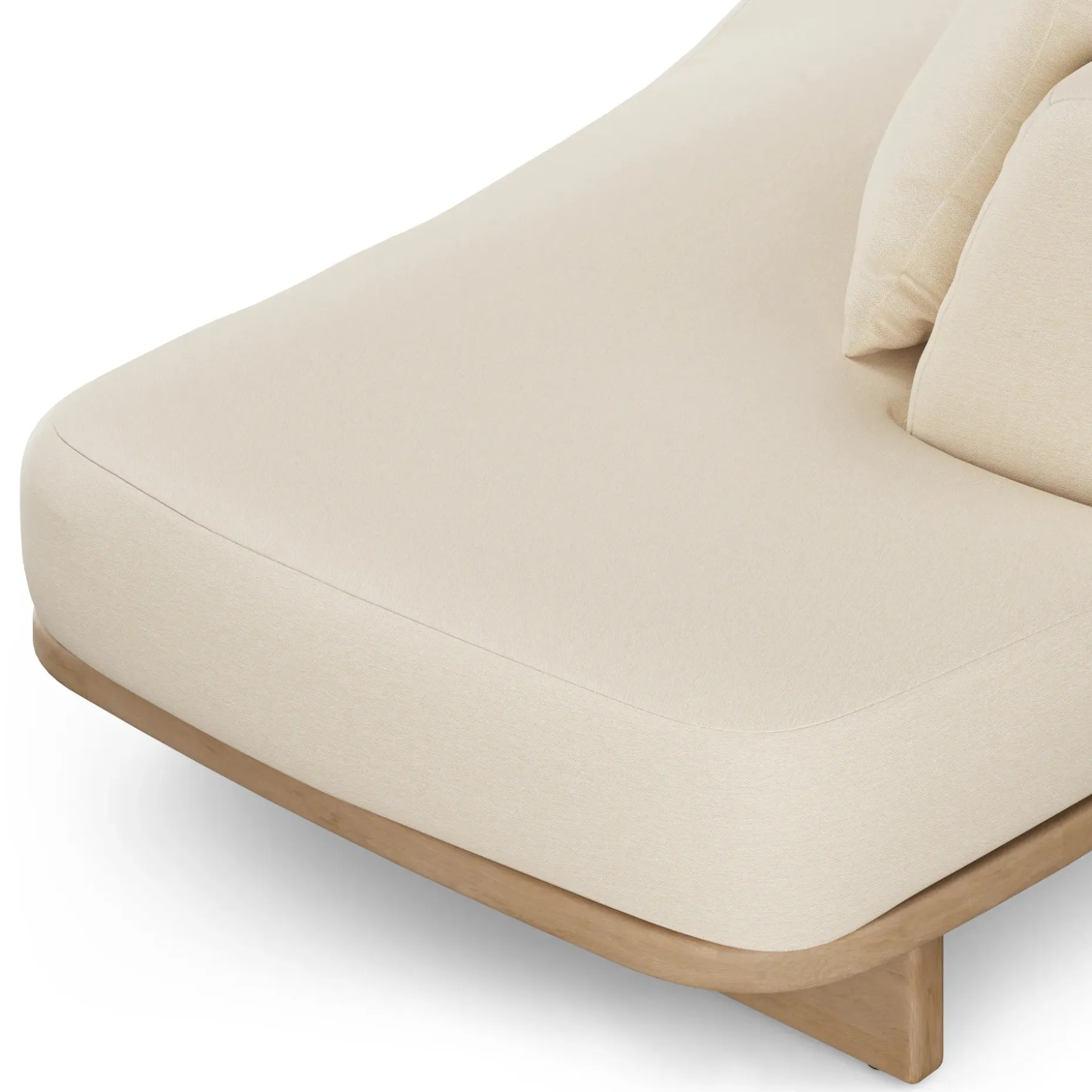 Daphne 80.5" Outdoor Sofa - Dravite Ivory