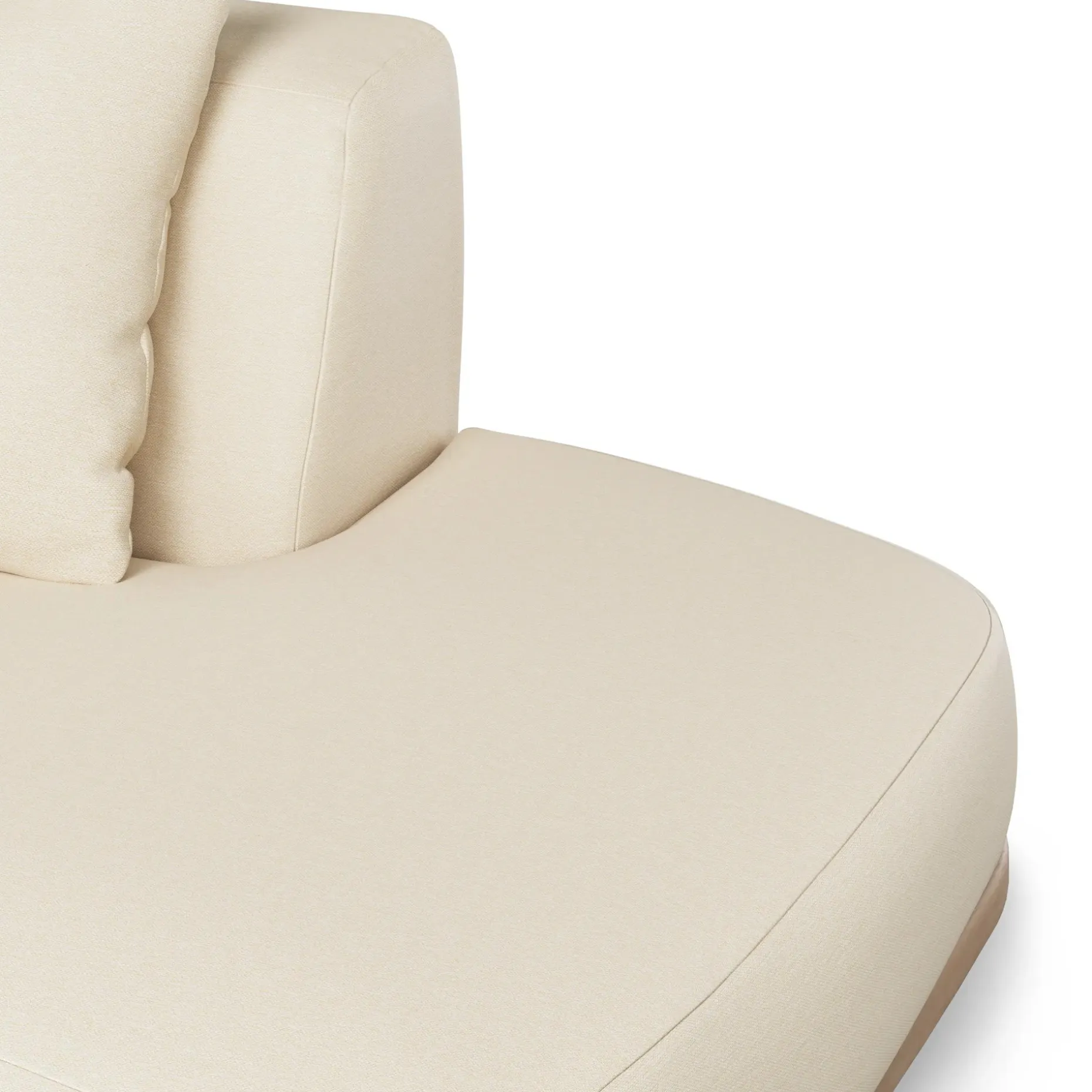 Daphne 80.5" Outdoor Sofa - Dravite Ivory