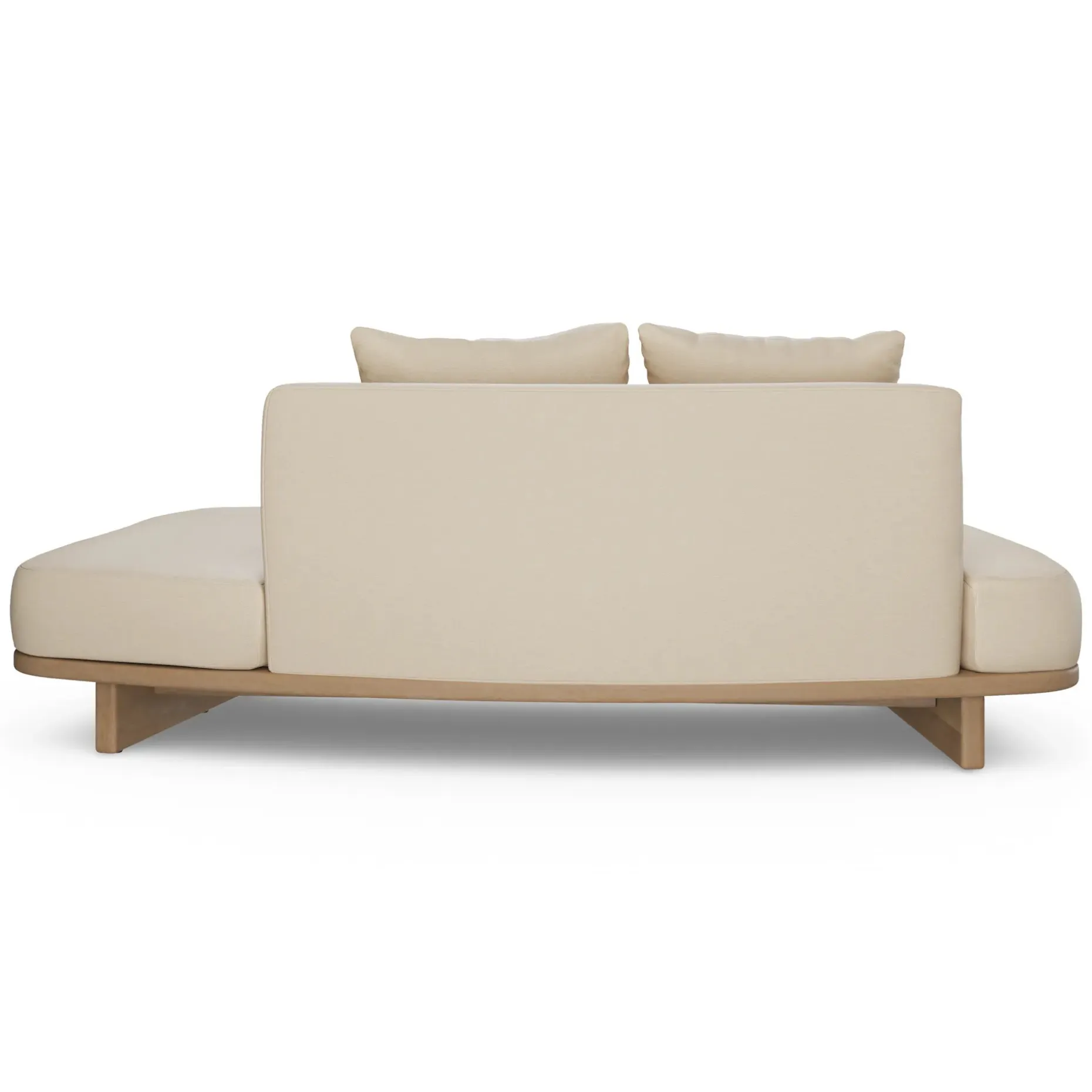 Daphne 80.5" Outdoor Sofa - Dravite Ivory