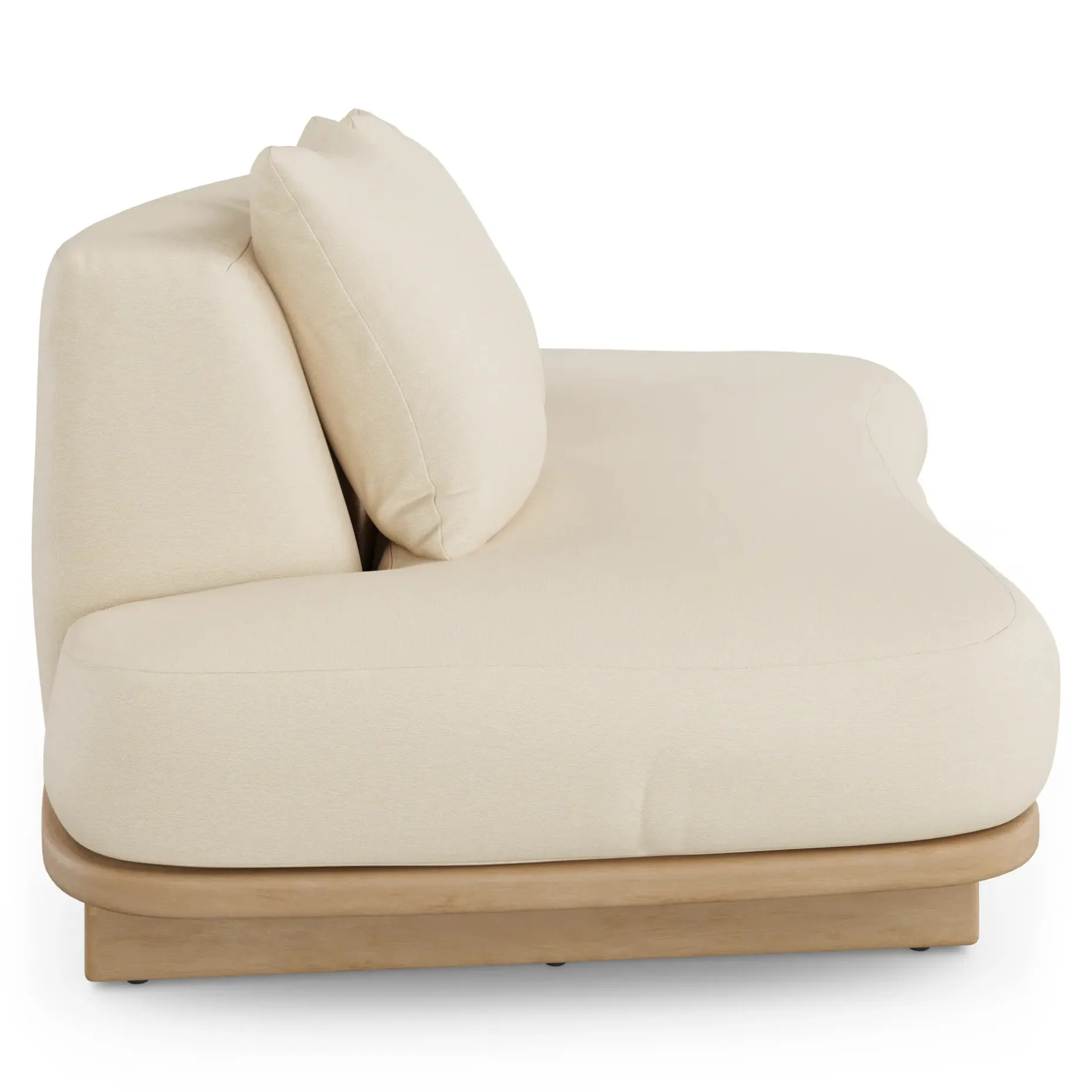 Daphne 80.5" Outdoor Sofa - Dravite Ivory