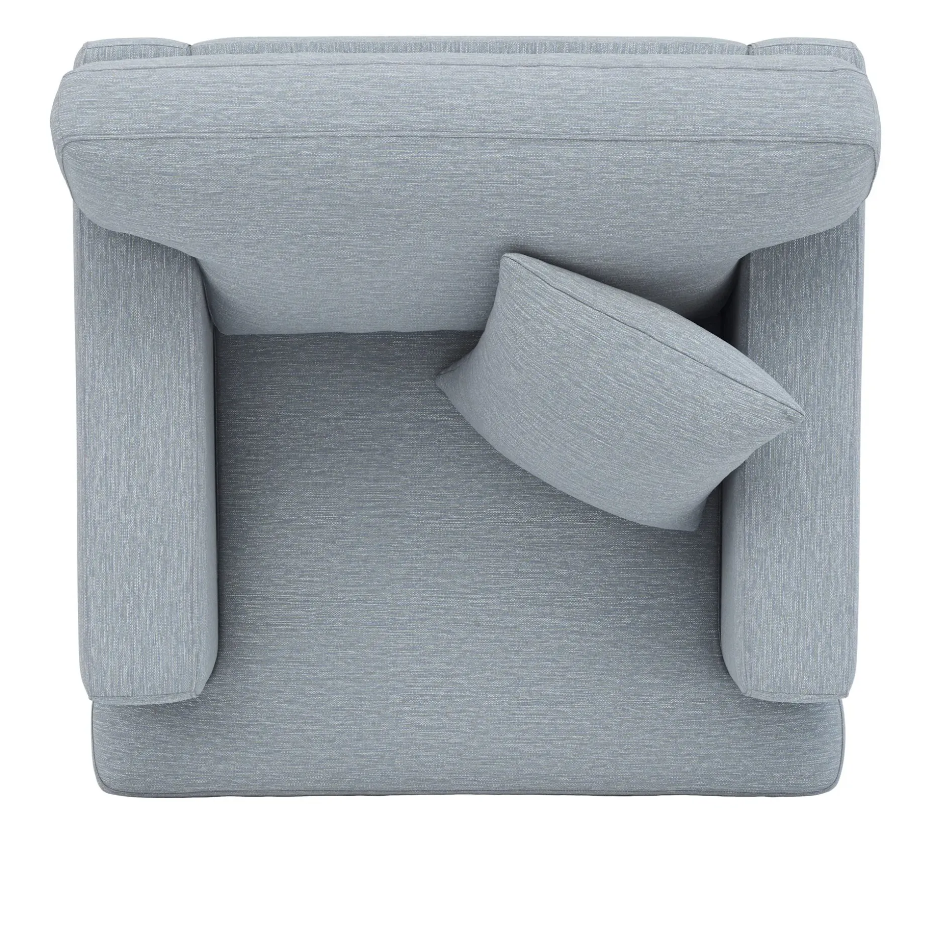 Dawn 40" Lounge Chair - Silver Light Blue
