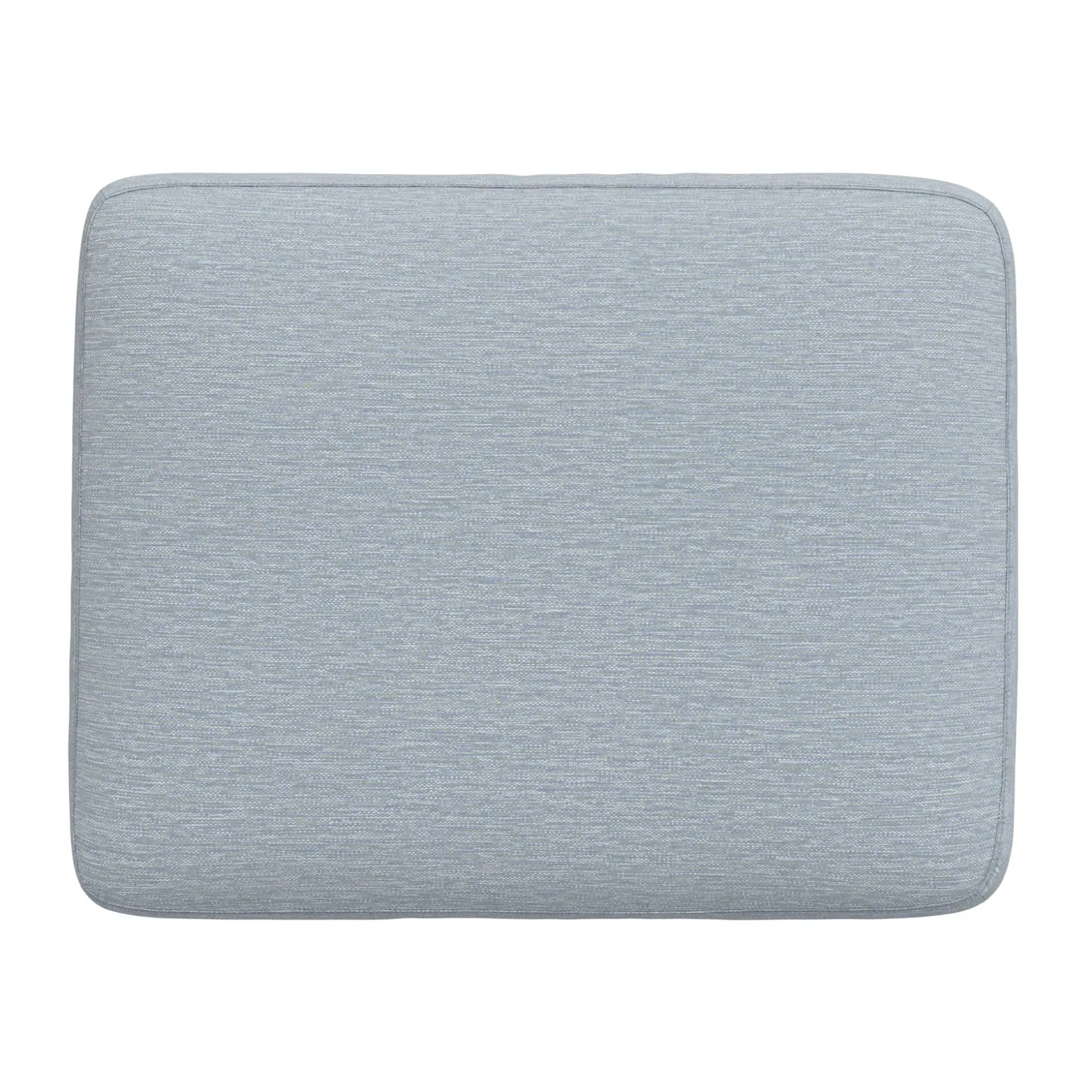 Dawn 36" Ottoman - Silver Light Blue
