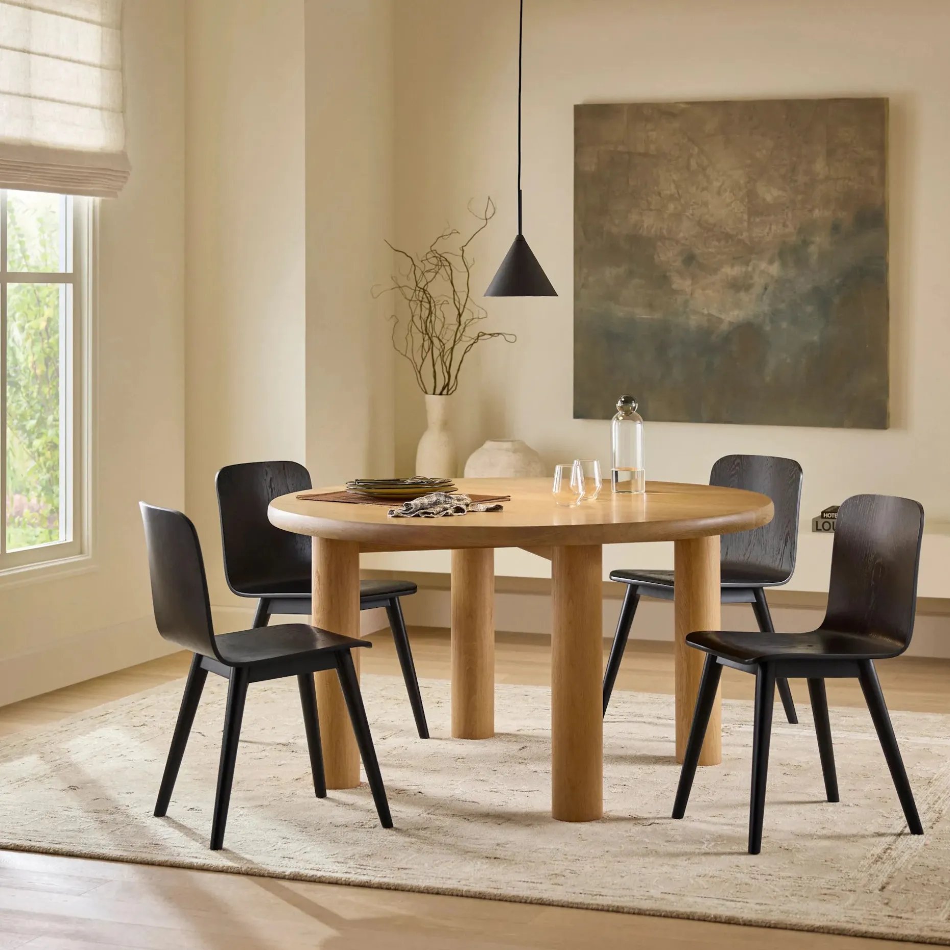 Earl Dining Chair - Black