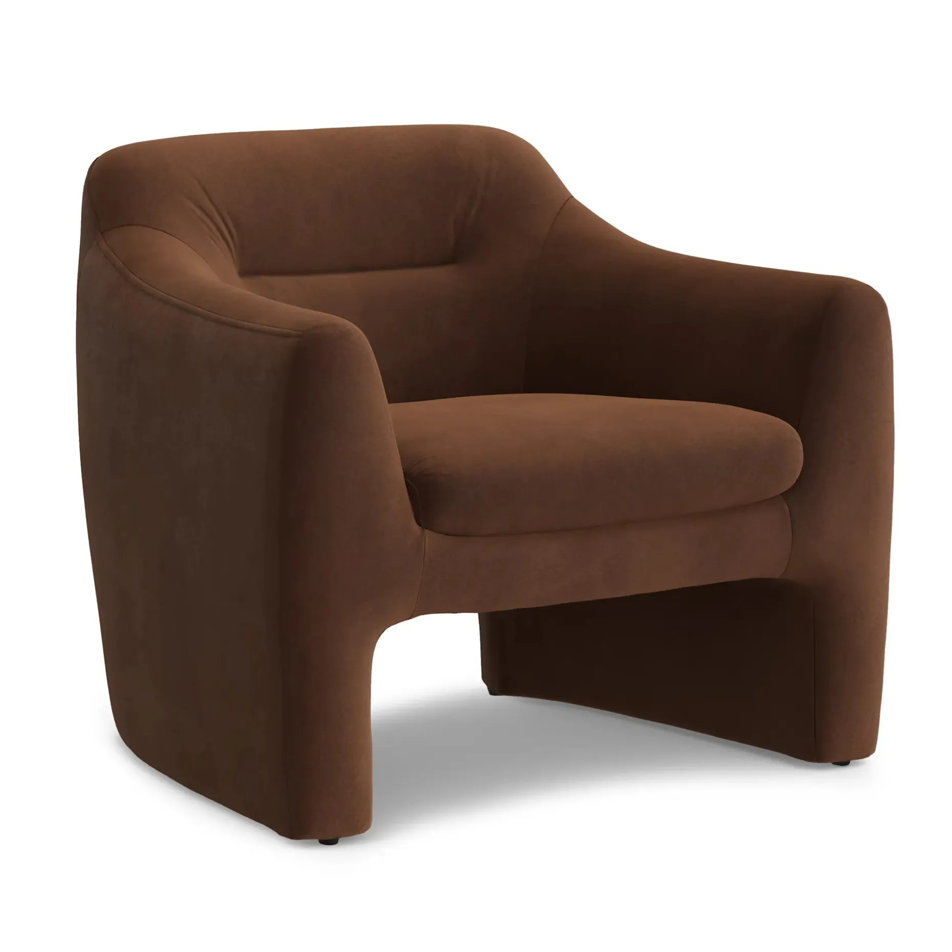 Eleanor 34" Velvet Lounge Chair - Hale Earth