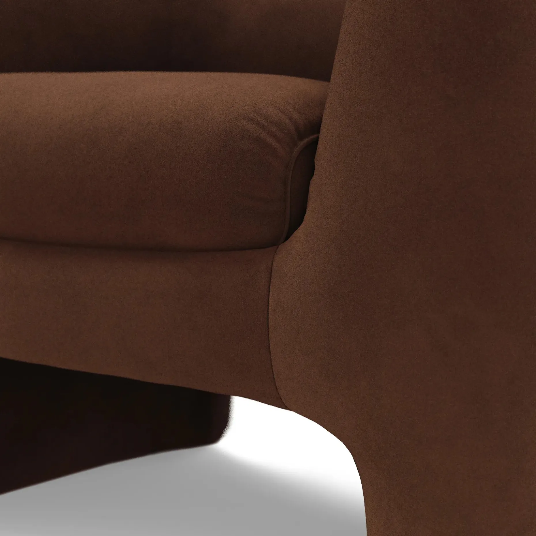 Eleanor 34" Velvet Lounge Chair - Hale Earth