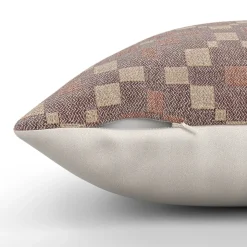 Elfin Large Pillow - Maroon Multi