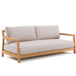 Elise 80" Outdoor Sofa Set - Basket Beige