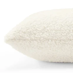 Ella Large Pillow - Short Shearling White