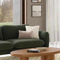 Ella Large Pillow - Short Shearling White