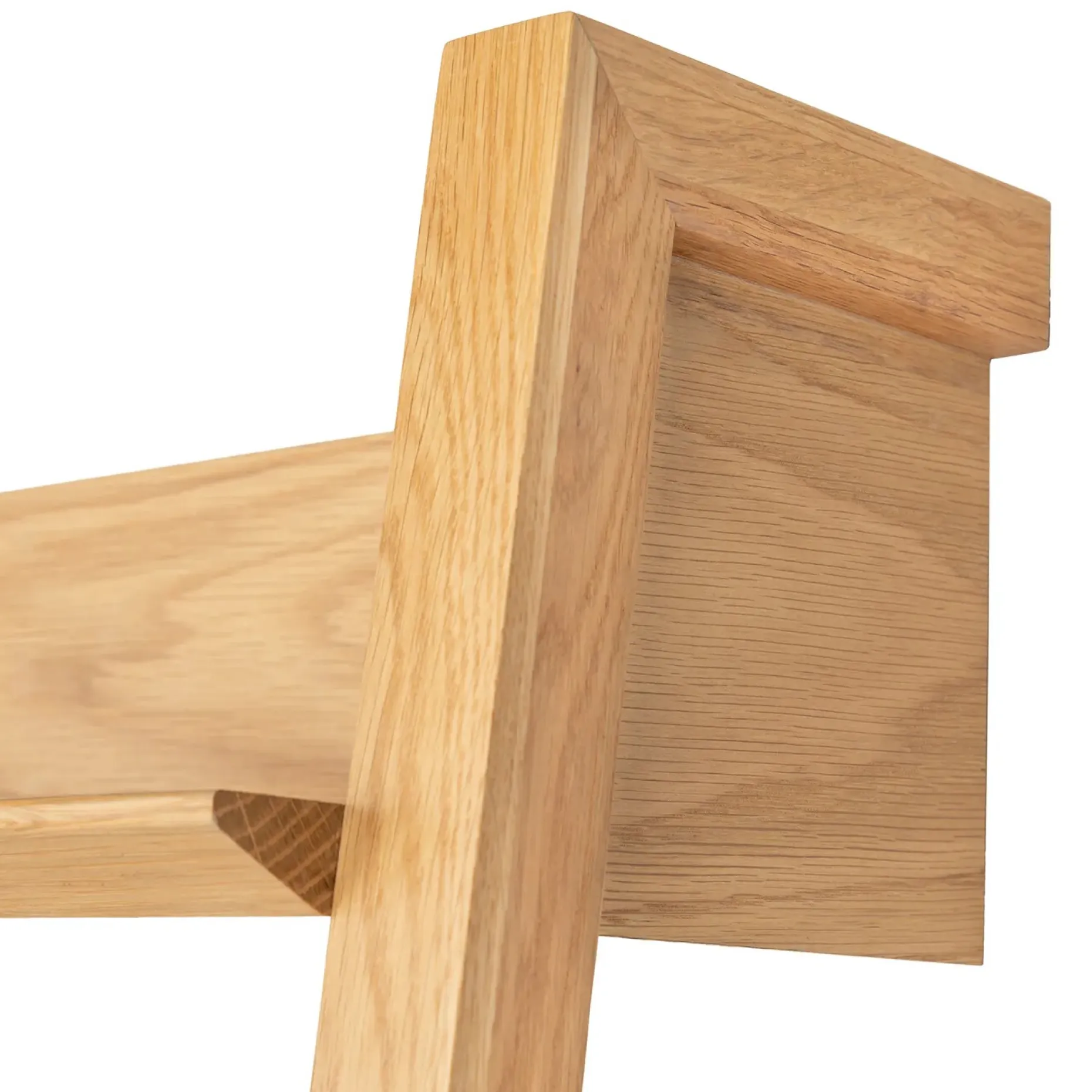 Fantol 26.5" Shelving Unit, Narrow - Natural Oak