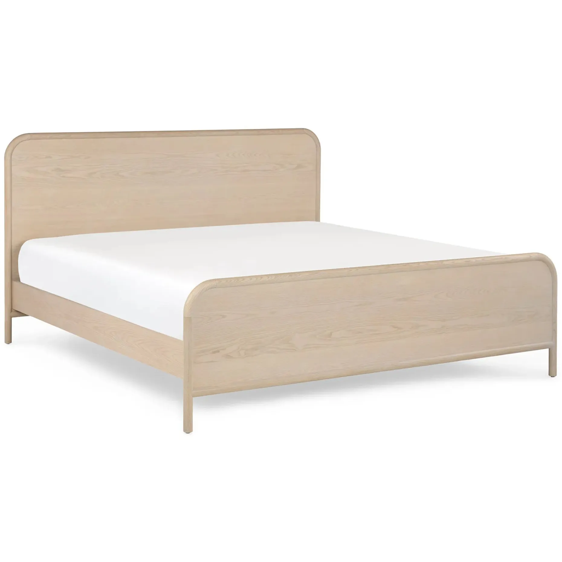 Faydra King Bed - Natural Ash