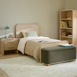 Faydra Twin Bed - Natural Ash
