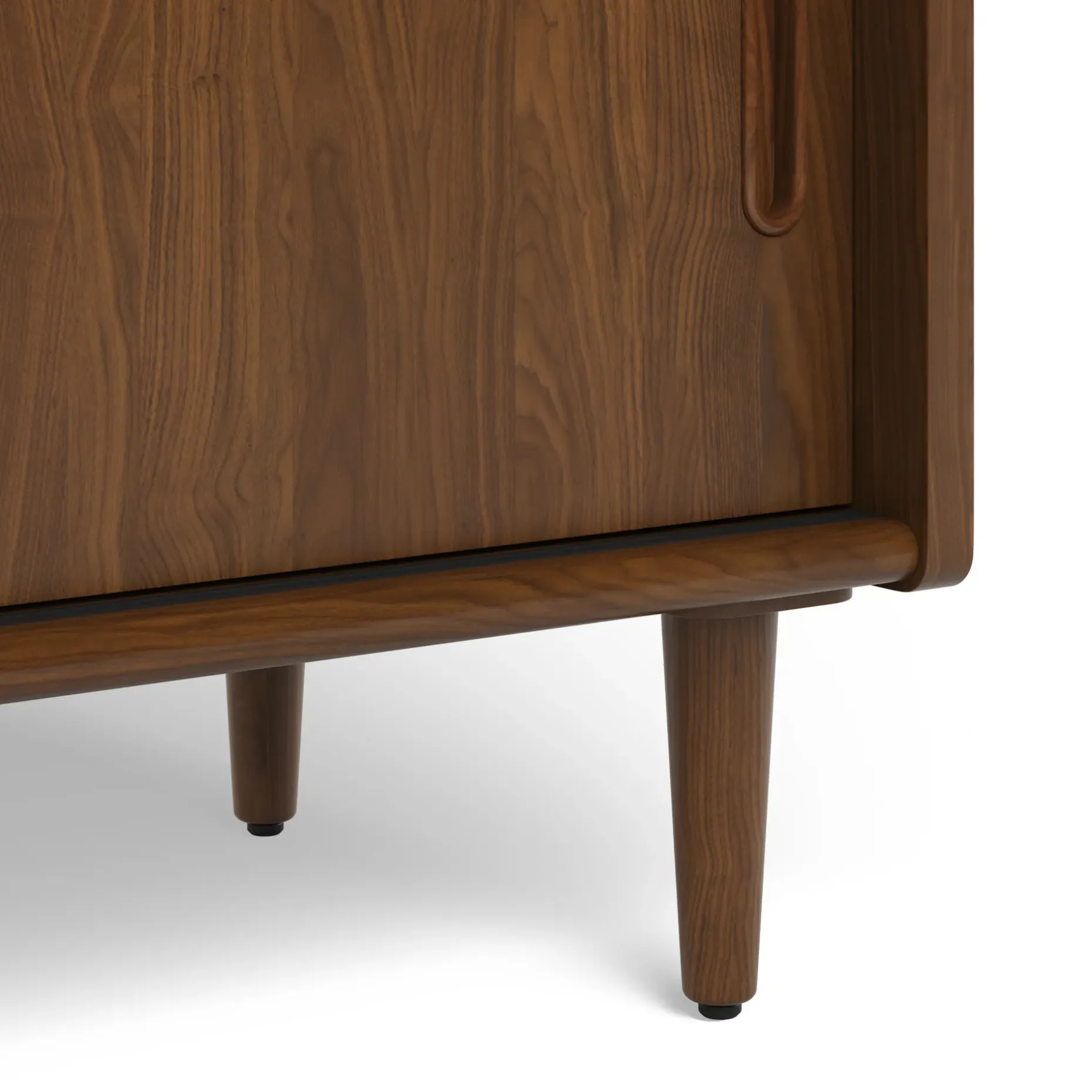 Frances 36" Bookcase with Storage - Walnut