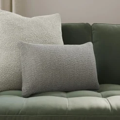 Gabriola Small Pillow - Dover Gray Bouclé