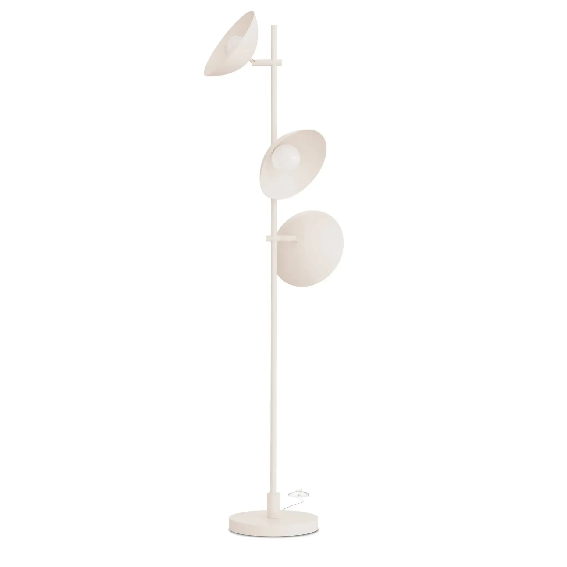 Gemma Multi-Bulb Floor Lamp - Rice