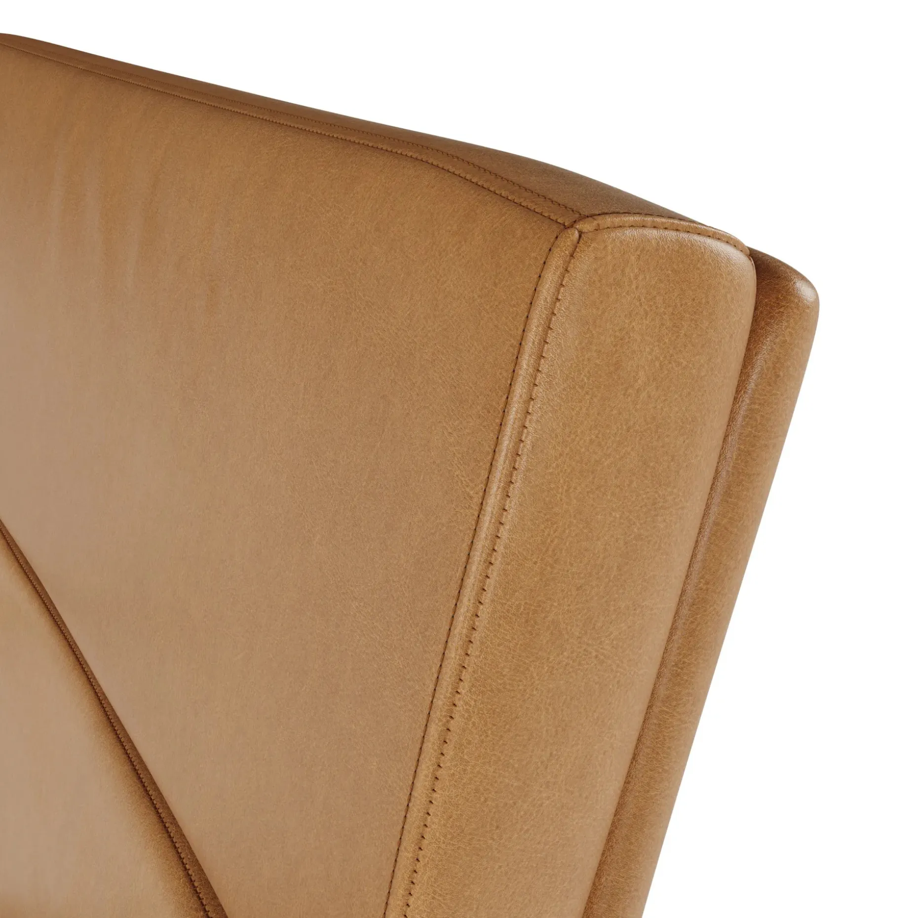 Gerven Leather Office Chair - Charme Tan