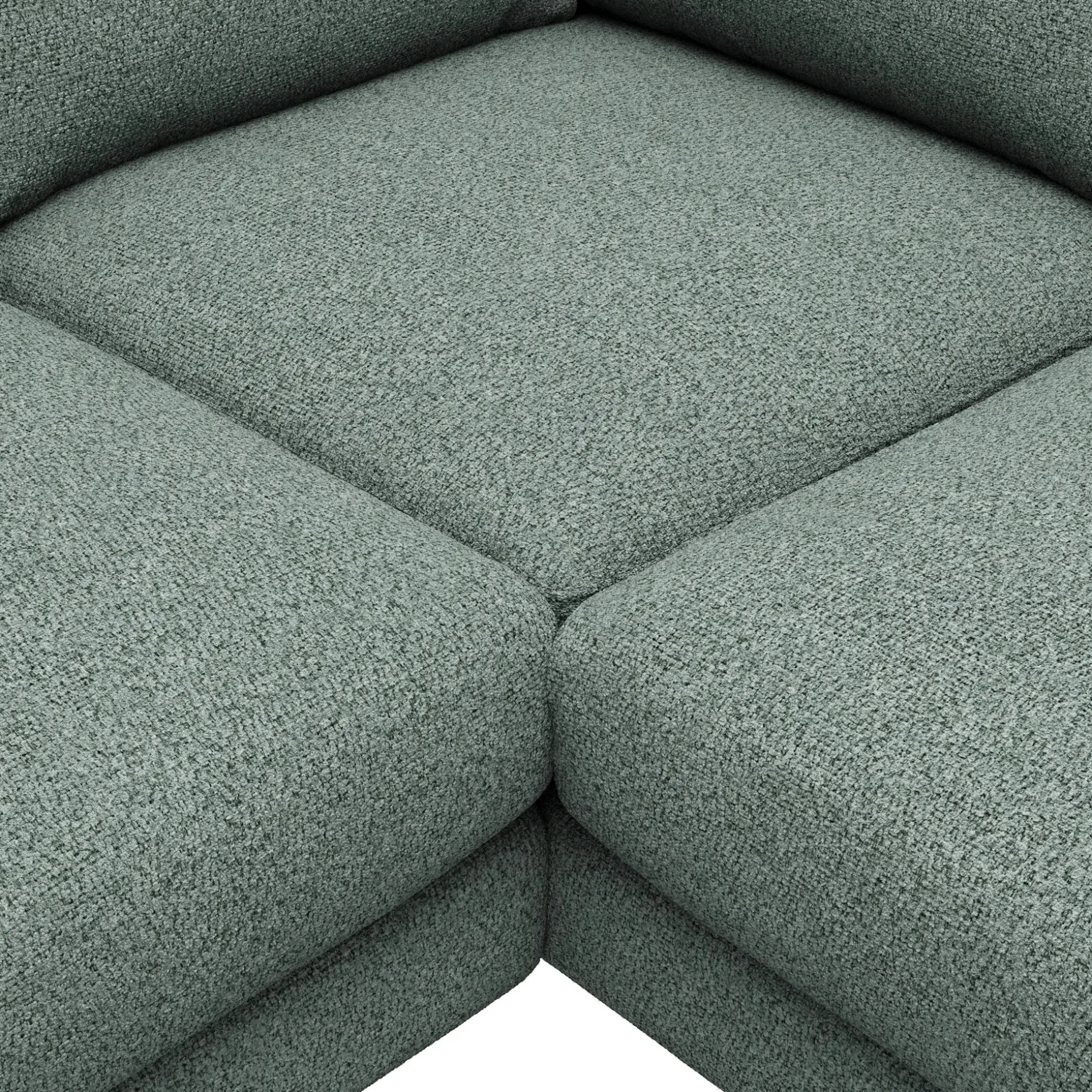 Hanson 88.5" Corner Sectional - Thistle Green
