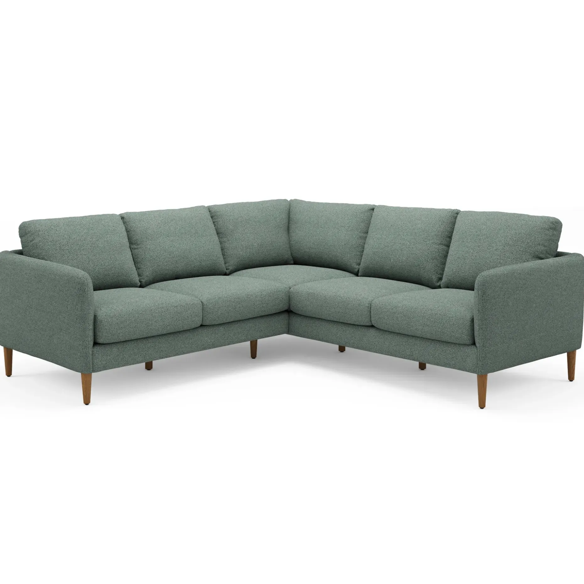 Hanson 88.5" Corner Sectional - Thistle Green