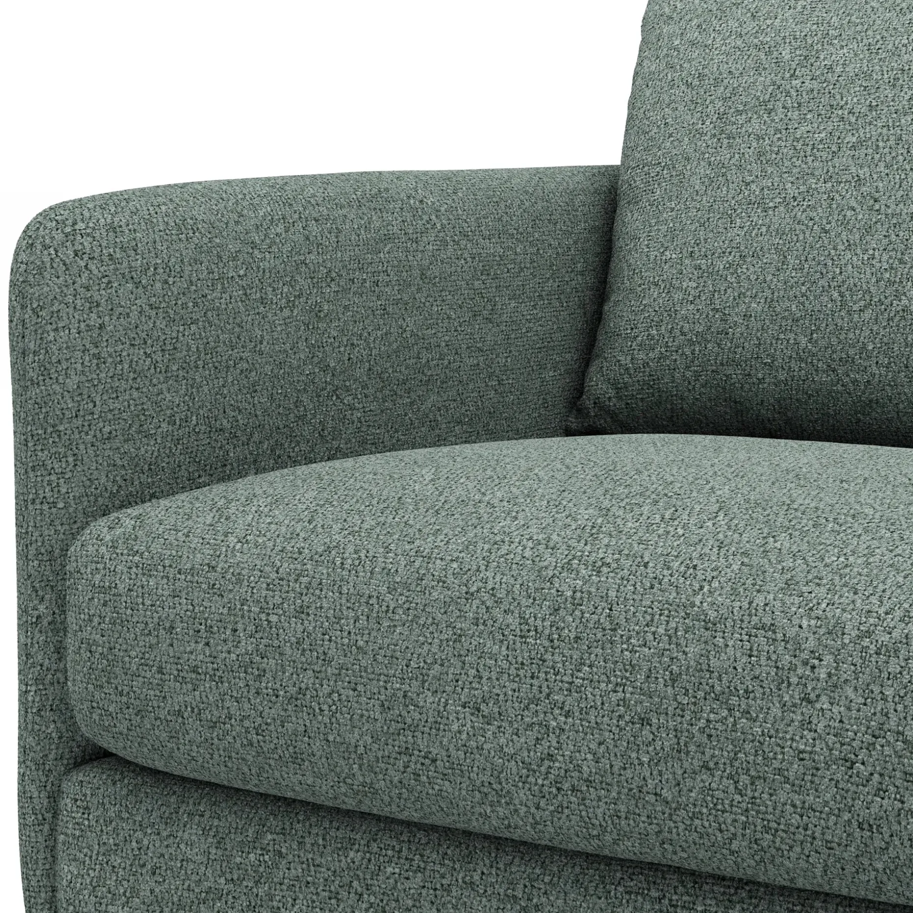 Hanson 88.5" Corner Sectional - Thistle Green