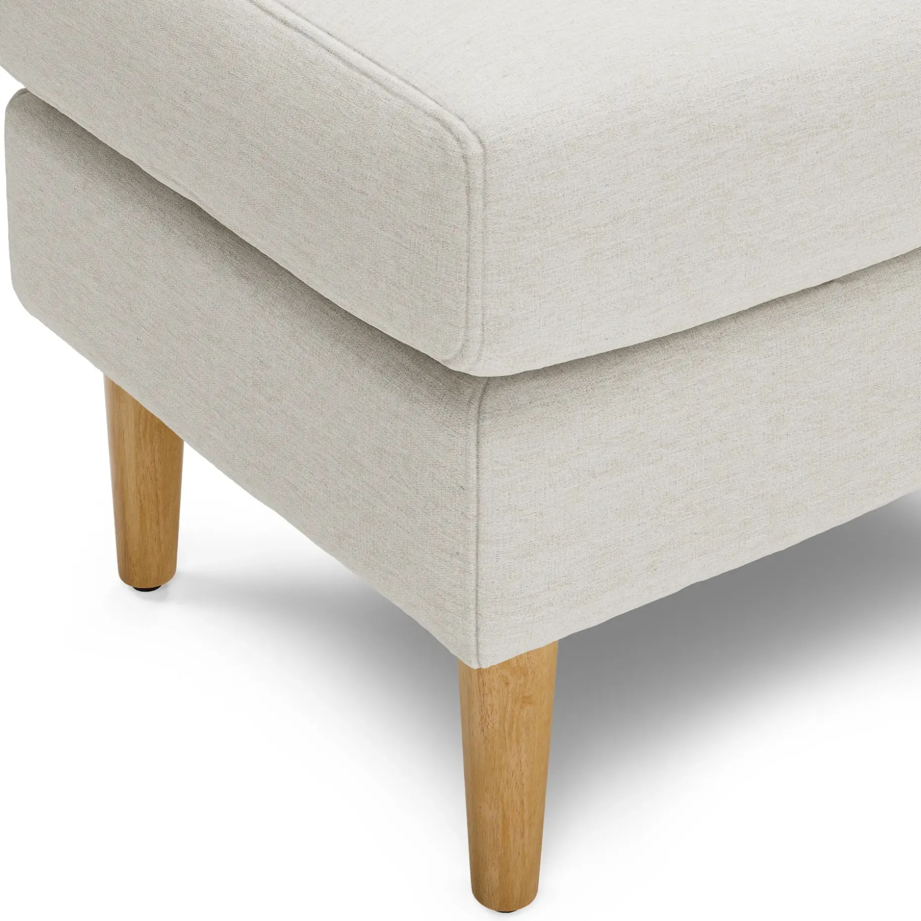Hanson 24.5" Ottoman - Harbor Ivory