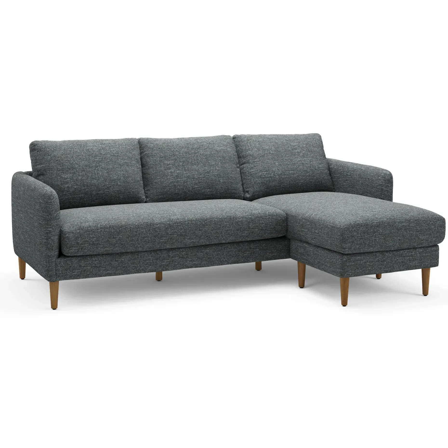 Hanson 88" Reversible Sectional - Harbor Dark Gray