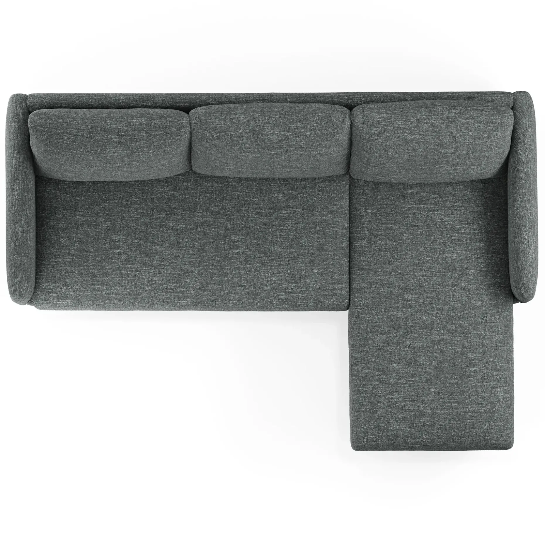 Hanson 88" Reversible Sectional - Harbor Dark Gray